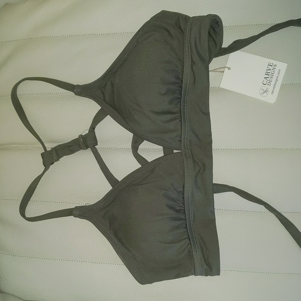 Carve Designs Dahlia Bikini Top Size XL NWT